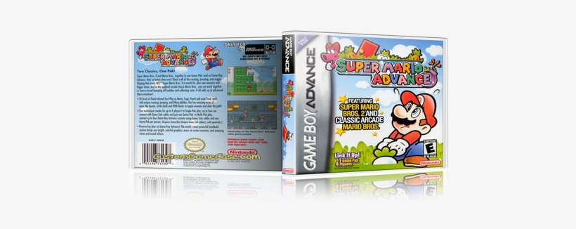 Super Mario Advance - Super Mario Advance Gameboy Advanced Gba, transparent png #2953766