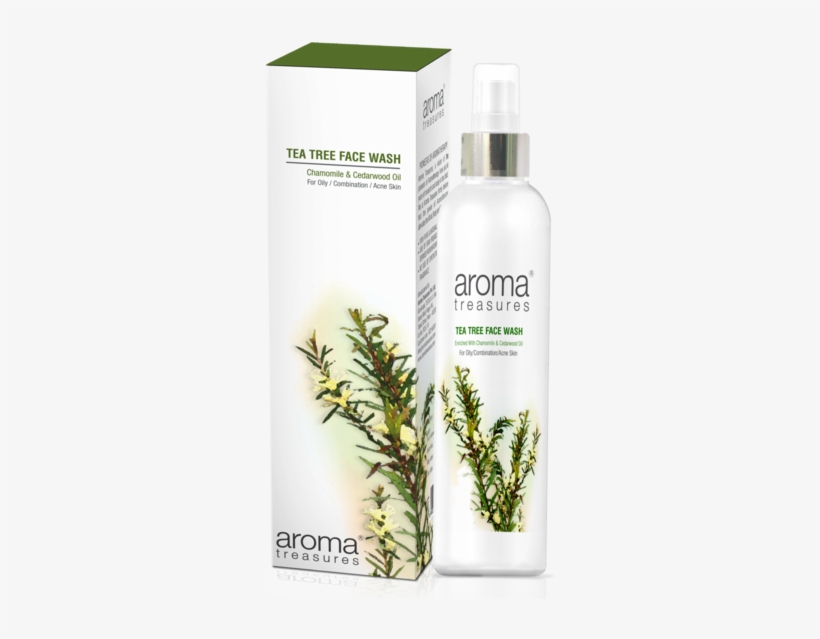 Tea Tree Face Wash -100ml Aroma Treasures - Aroma Tea Tree Face Wash, transparent png #2954012