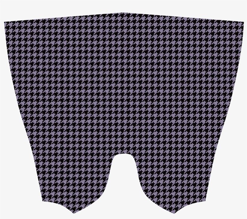 Purple Houndstooth - Houndstooth Pattern Black White King Duvet, transparent png #2954203
