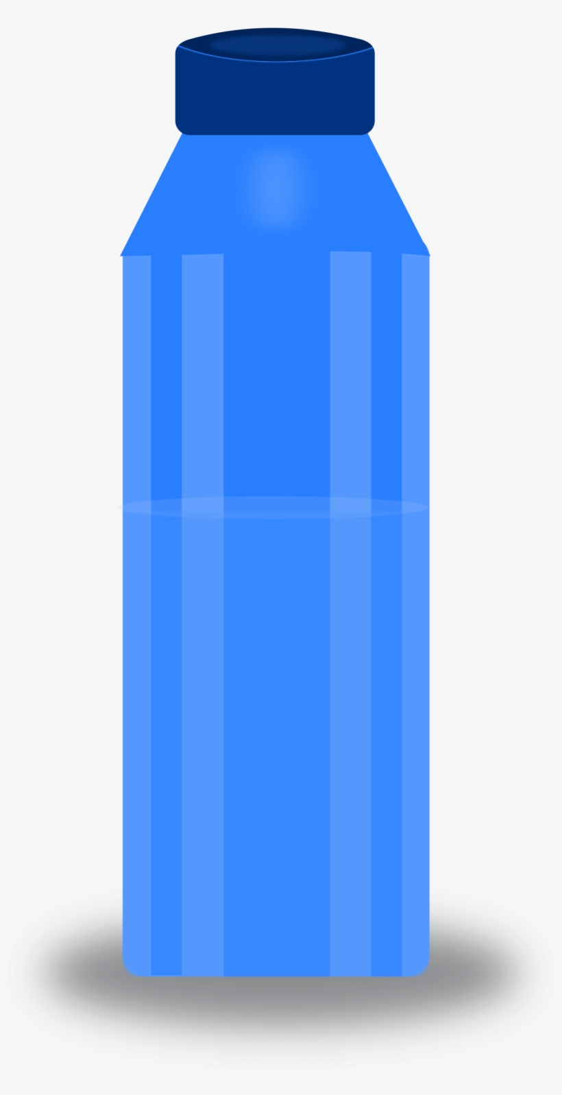 Water Bottle - Clip Art, transparent png #2954363