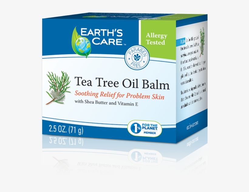 Earth's Care Tea Tree Oil Balm, 2.5 Ounce, transparent png #2954458