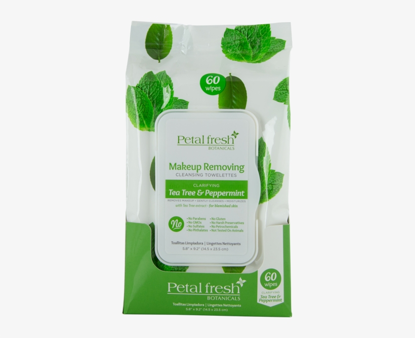 Tea Tree & Peppermint Clarifying Makeup Removing Cleansing - Tea, transparent png #2954474