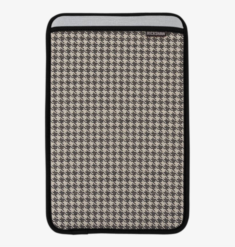 Macbook Air Vertical Sleeve - Tapete Tropical 43cm X 1,30m Pied De Coq Branco Kapazi, transparent png #2954599