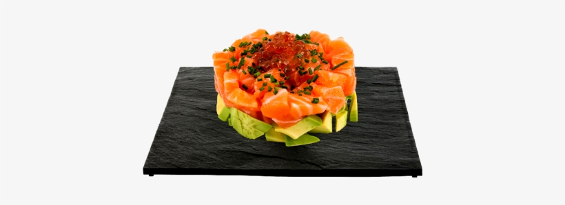 Salmon Tartare - Tarta De Salmon Sushi, transparent png #2954604