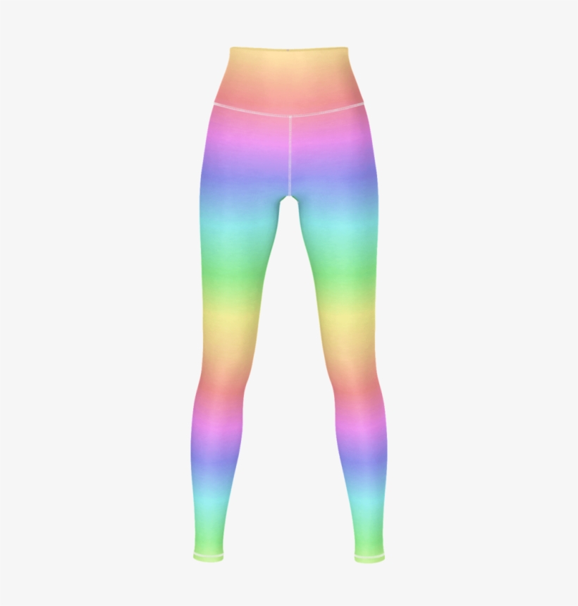 Pastel Rainbow - Leggings, transparent png #2954822