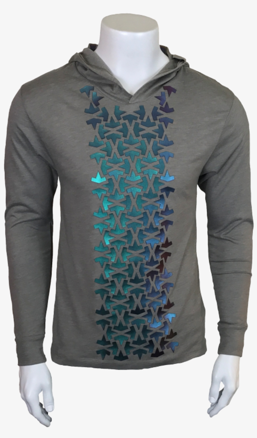 Abstract Houndstooth Hoodie - Hoodie, transparent png #2954932