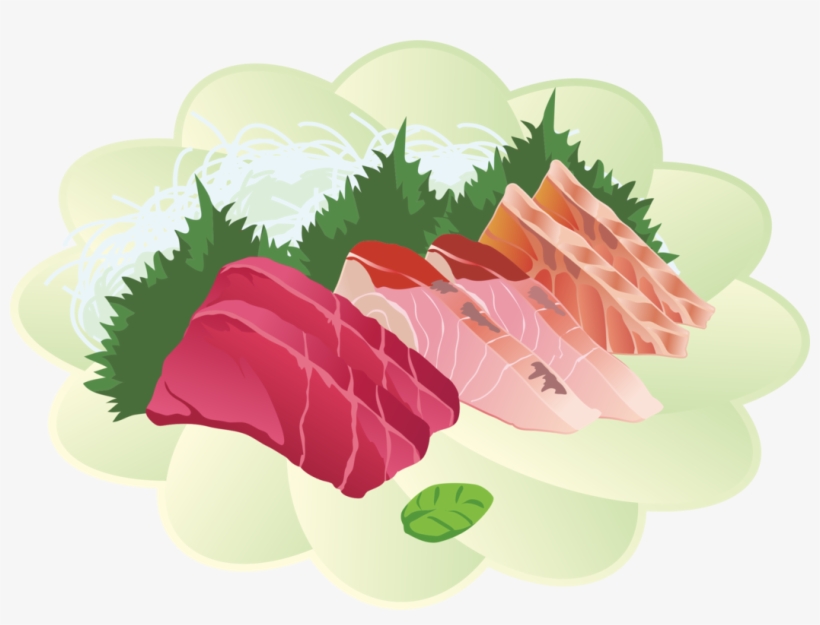 Sashimi Japanese Cuisine Japanese Curry Food - Sashimi, transparent png #2954979