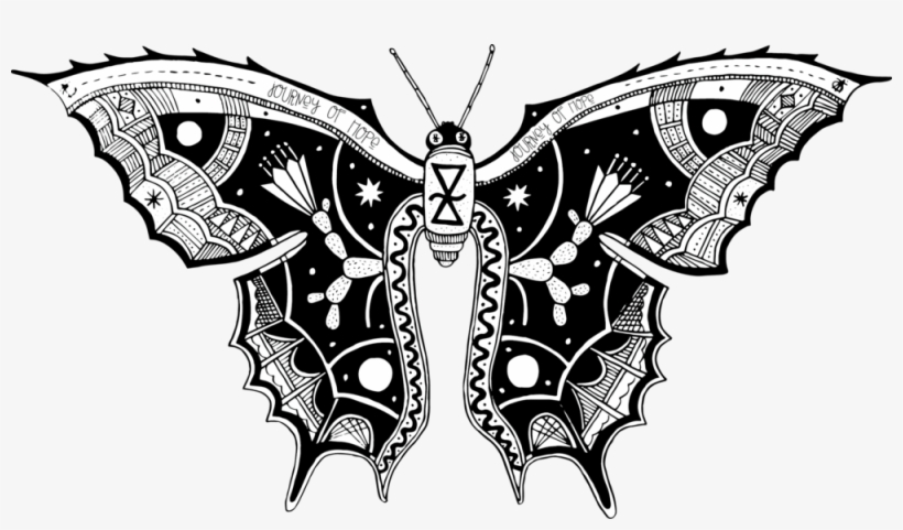 Journey Of Hope Butterfly - Number, transparent png #2954980