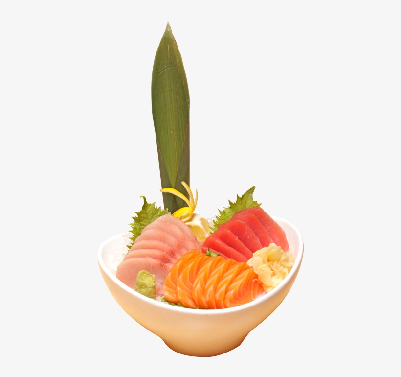 The Tricolor Sashimi May Say It Serves One, But This - Sashimi, transparent png #2955404