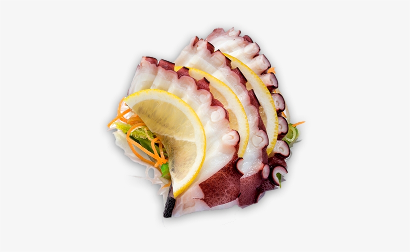 Octopus Sashimi - Sushi, transparent png #2955427