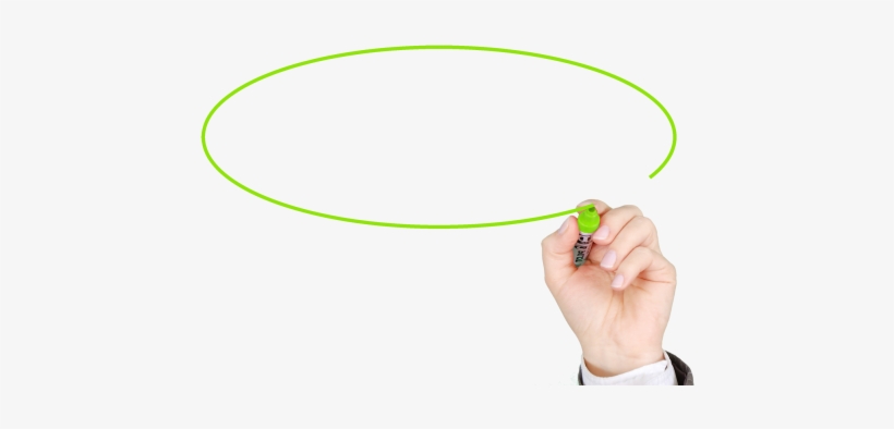 Red Circle Marker Png Download - Hand Holding Marker Png, transparent png #2955643