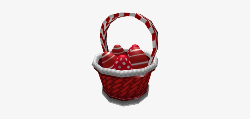 Opened Roblox Basket Of Self Eggspression - Easter Basket, transparent png #2955895