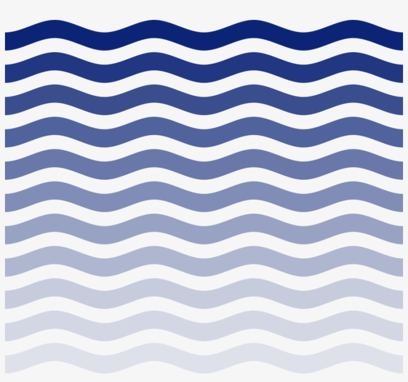 Waves Gradient Clipart Wind Wave Clip Art - Waves Pattern Png, transparent png #2955942