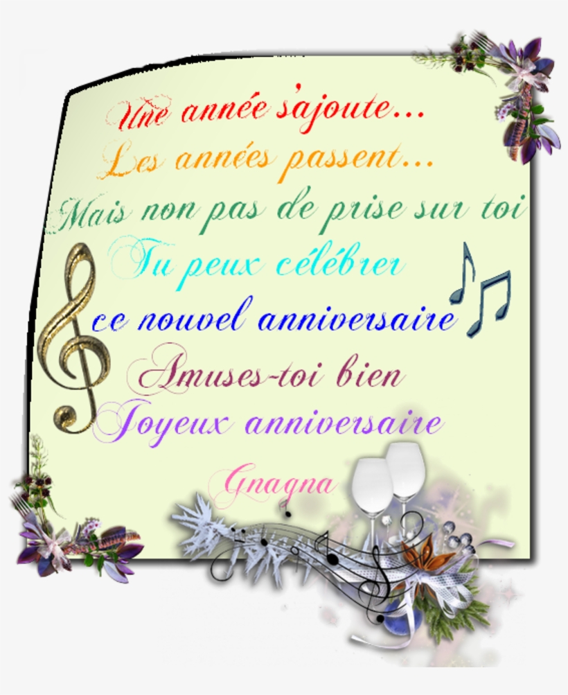 2 Anniversaire Reinetten 11 - Document, transparent png #2956037