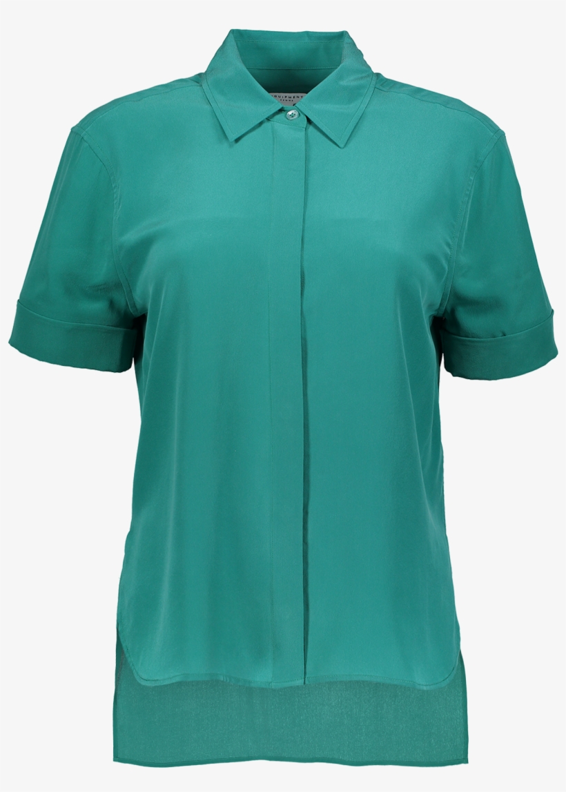 Ss Paulette Blouse Tennis Court - Polo Verde Jade, transparent png #2956658