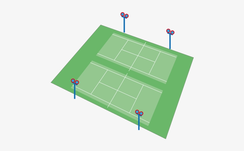 1, 2 Court - Tennis, transparent png #2956835