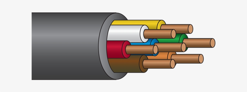 30 Volt Copper - Underground Cable Clipart, transparent png #2956864