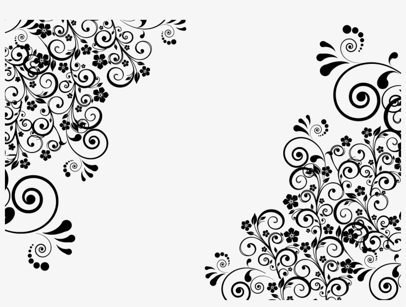 Floral Silhouette Png, transparent png #2957044