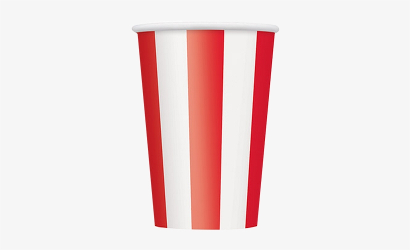 Red Striped Party Cups, Pirate Party - Red, transparent png #2957333