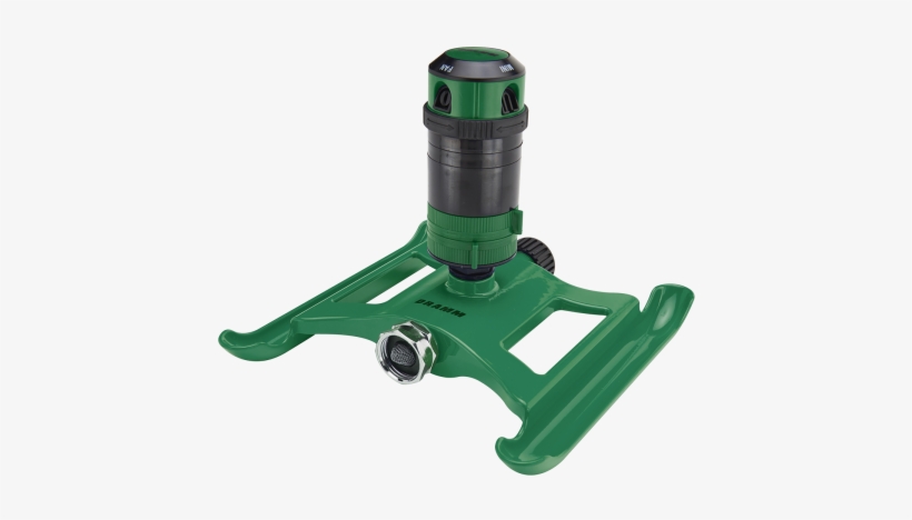 Coverage & Flow Rate - Dramm Colorstorm 4-pattern Gear Drive Sprinkler, Blue, transparent png #2957368