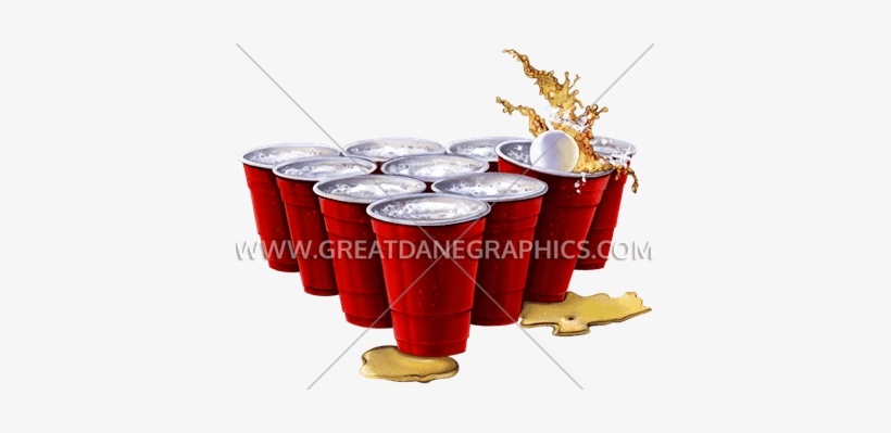 Beer Pong Cups - Beer Pong, transparent png #2957851