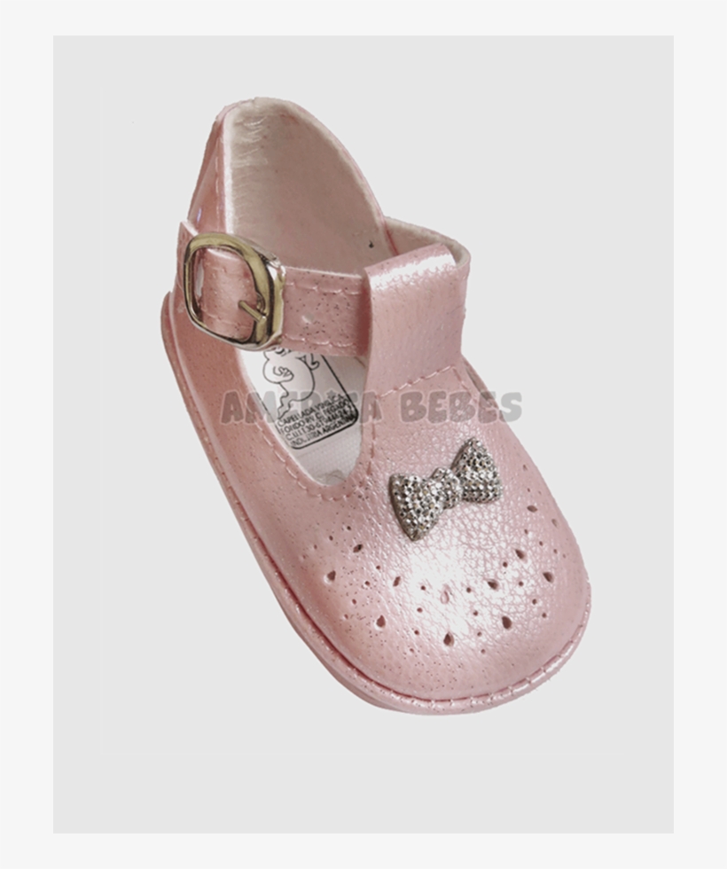 A702 Zapatito Con Moño - Slip-on Shoe, transparent png #2958120