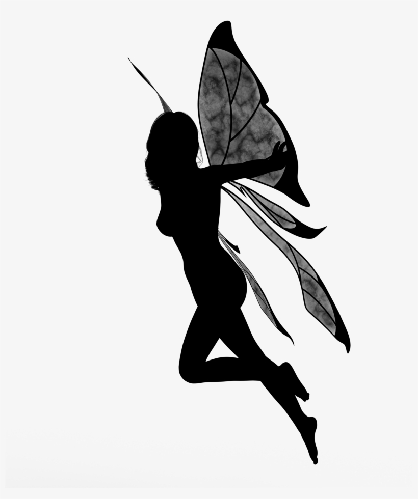 Woman Wing Black Young Woman 1611757 - รูป นางฟ้า สี ดำ, transparent png #2958689