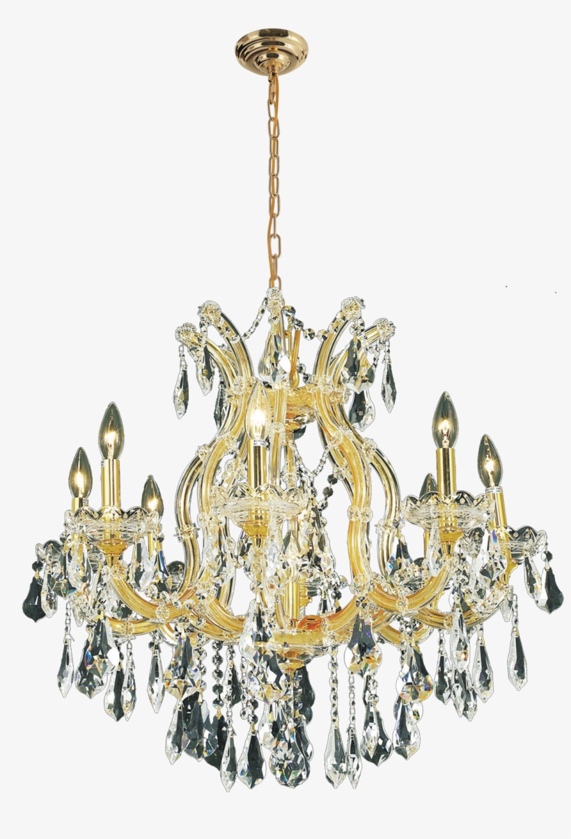 B&s Lighting Inc Versailles Crystal Chandelier 26"x - Wildon Home Maria Theresa 9 Light Chandelier Finish, transparent png #2959034