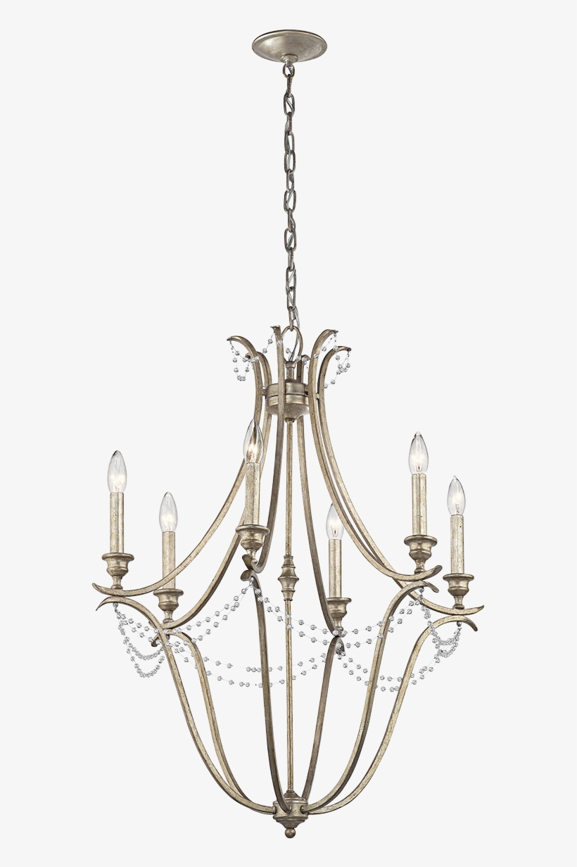 Abellona 6 Light Chandelier - Kichler Lighting-43608sgd-abellona - Six Light Chandelier, transparent png #2959291