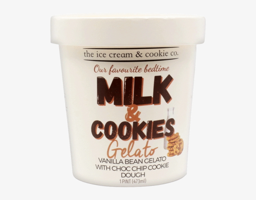 Milk & Cookies Gelato - Milk, transparent png #2959493