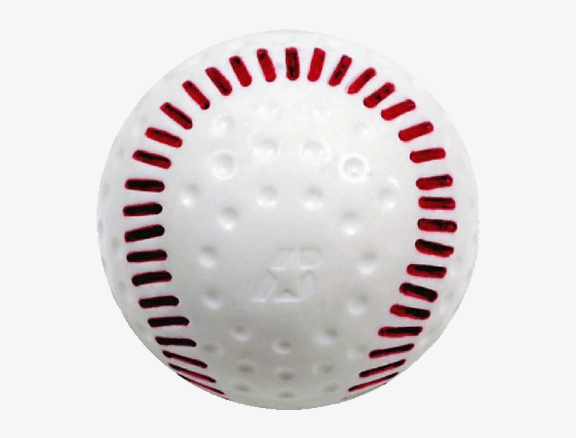 Featherlite Training Baseball - Baden Pbbrs Red Seam Pitching Machine Baseballs, transparent png #2959649