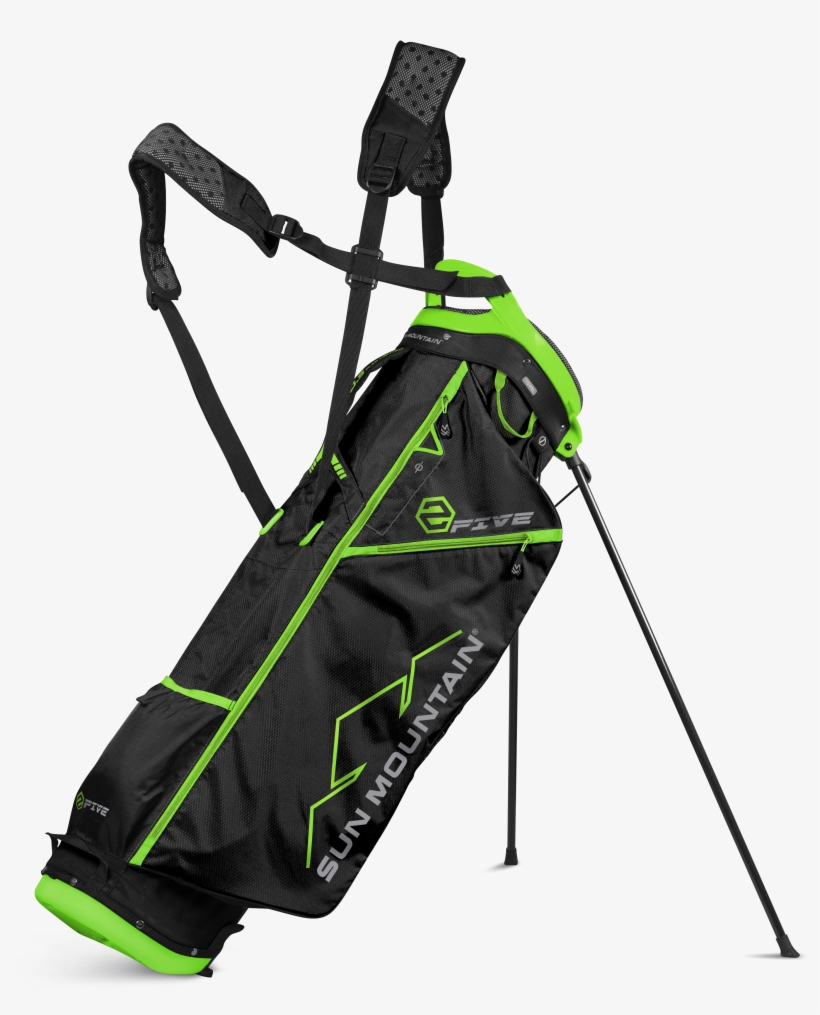 Sun Mountain's 2five Bag - Sun Mountain 2 Five Stand Bag Purple/white, transparent png #2959719