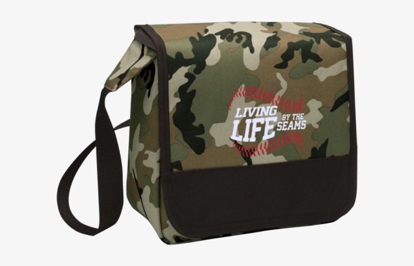 Life By The Seams - Port Authority Bg753 Lunch Cooler Messenger - Military, transparent png #2959822