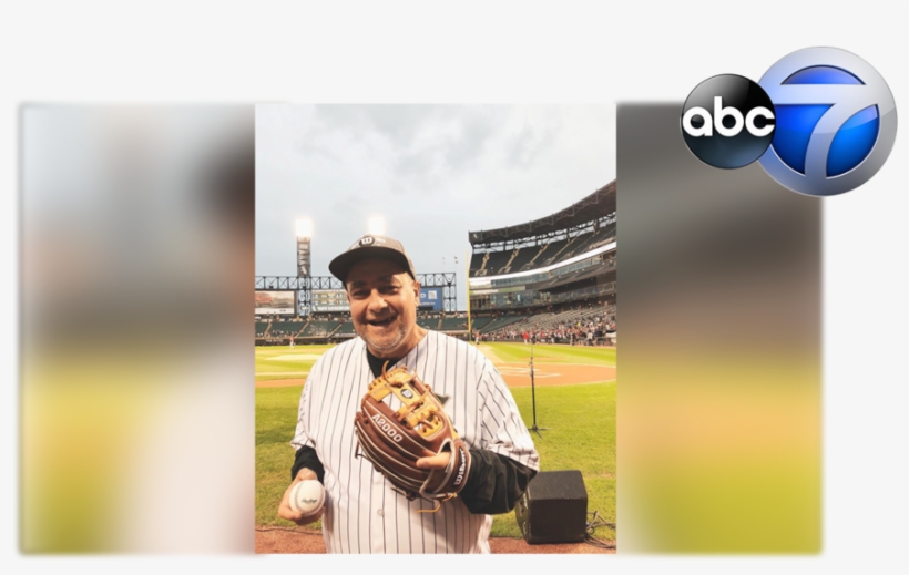 Chicago Son Surprises Dad With Baseball Glove He Has - Baseball, transparent png #2960091