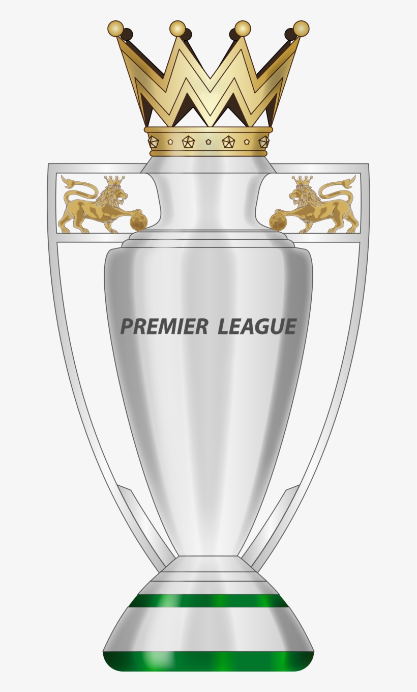 Premier League Trophy Trophy Cup, Premier League, Badge - Premier League Trophy Vector, transparent png #2960133