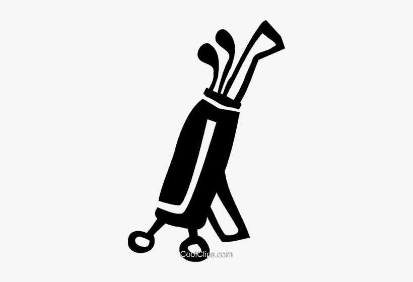 Club Clipart Golf Bag - Golf Clubs Vector Png, transparent png #2960321