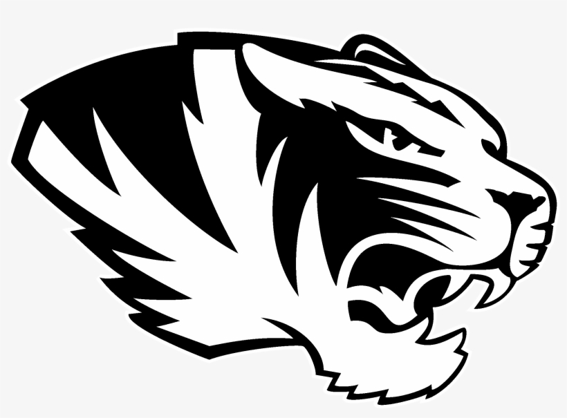Missouri Tigers Logo Black And White - Valley View Tigers Logo, transparent png #2960659