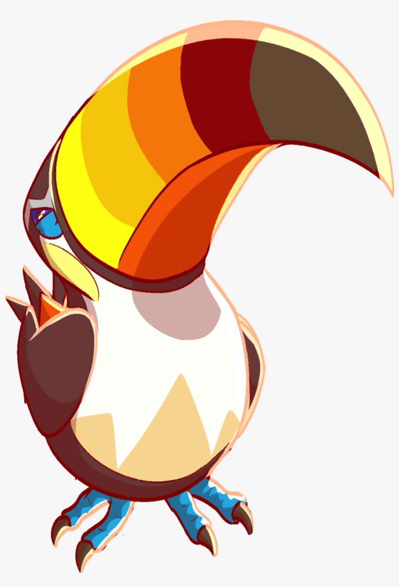 🔫😡🐤 - Pokemon Toucannon Fanart, transparent png #2960998