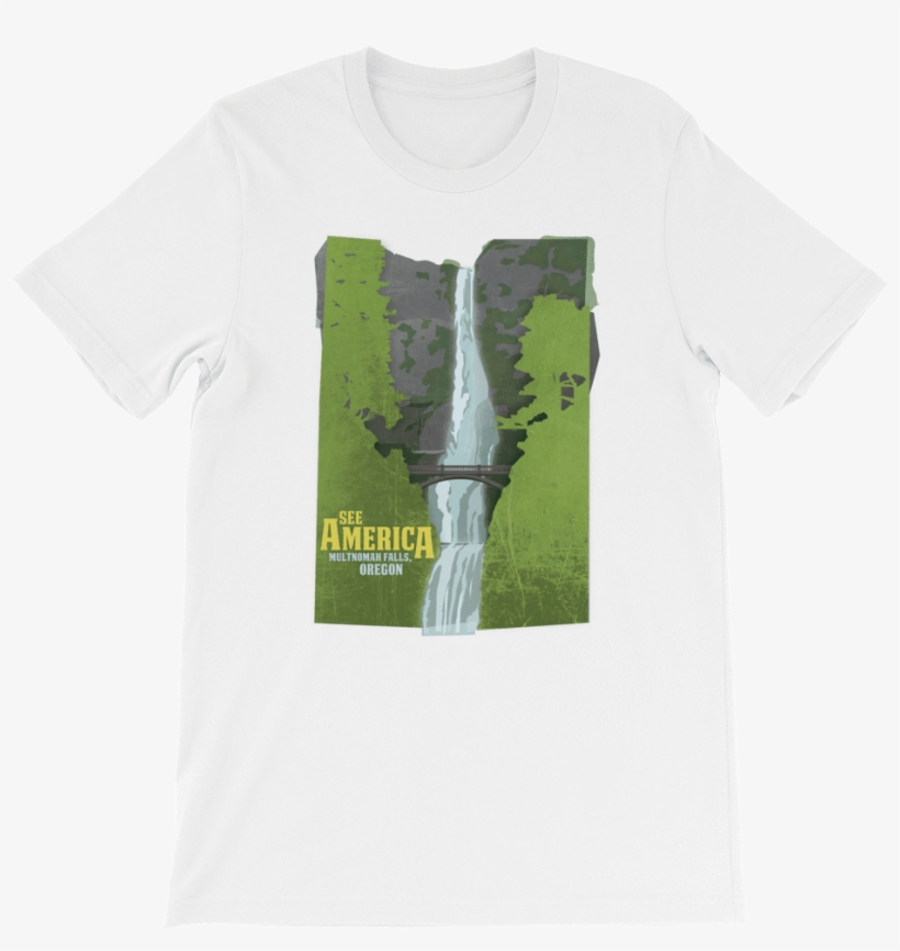 Multnomah Falls, Lewis And Clark National Historic - Zazzle Multnomah Fall-, Lewis-und Clark-nationales, transparent png #2961040