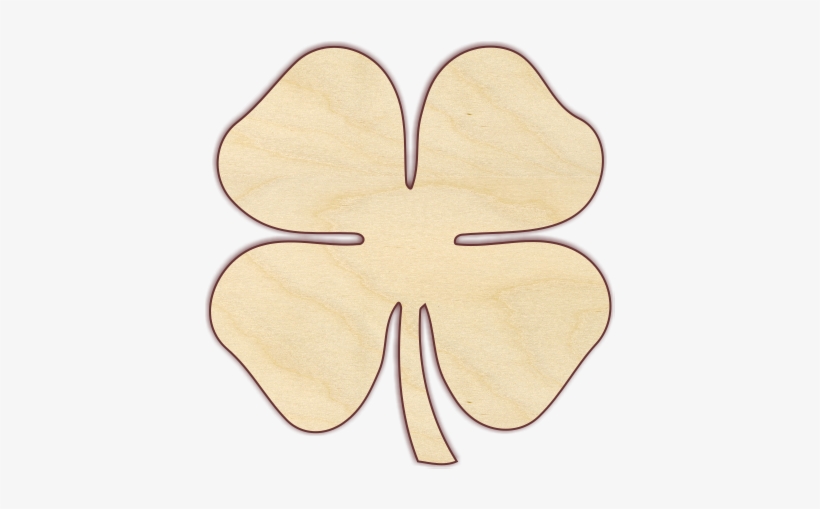 Four Leaf Clover - Four-leaf Clover, transparent png #2961041