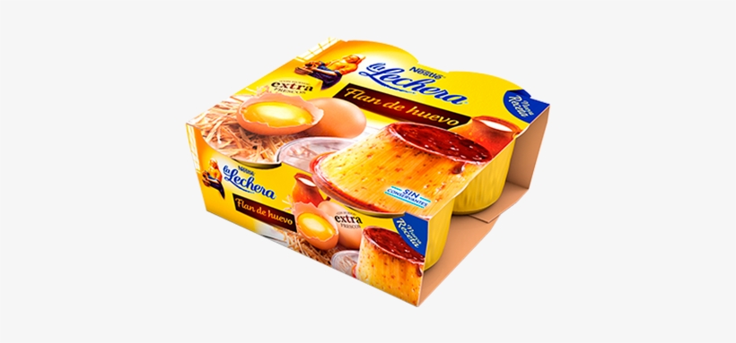 Flan De Huevo - Flan De Huevo La Lechera, transparent png #2961186