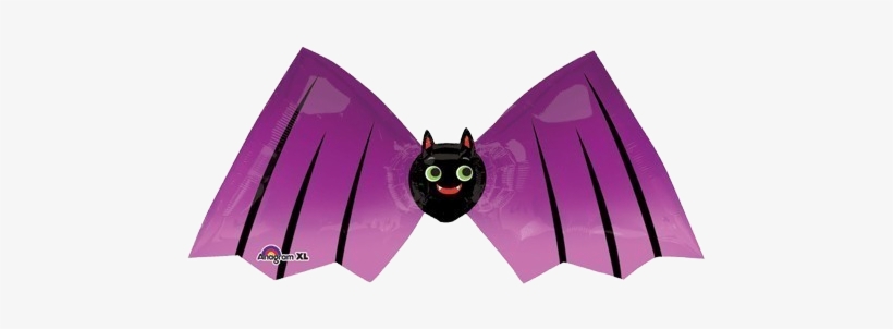 38" Bat Shape Little Bat Balloon - Mylar Balloons Foil, transparent png #2961353
