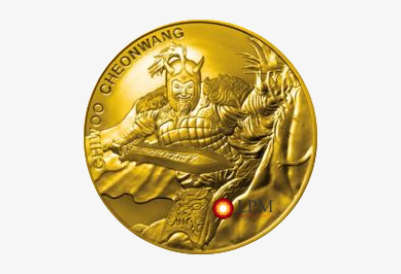 2018 1 Oz South Korea Chiwoo Cheonwang - Chiwoo Cheonwang 2018 Gold, transparent png #2961402