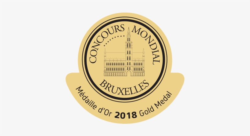 Gold Medal Concours Mondial De Bruxelles 2016, transparent png #2961449