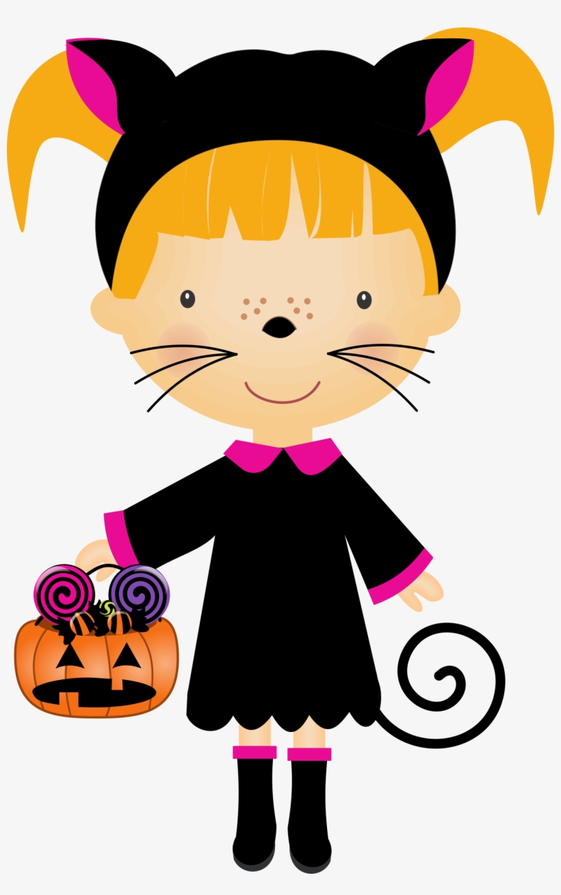 Cute Halloween Png Download - Halloween Kids Clipart, transparent png #2961508