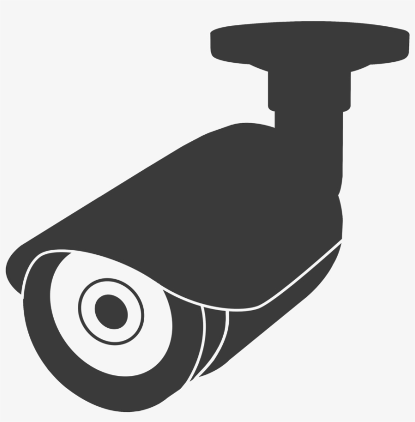 Bullet Security Cameras - Security Camera Lens Cartoon, transparent png #2961668