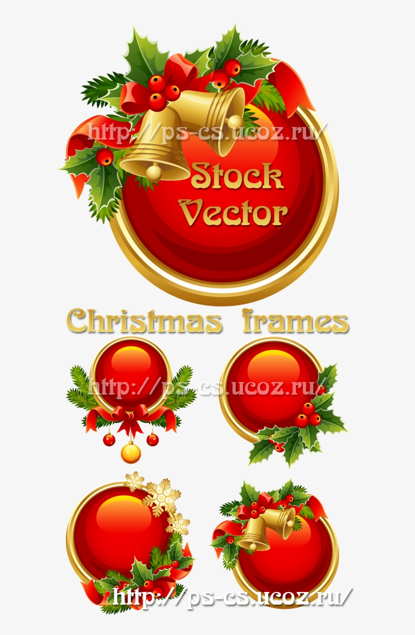Christmas Vector Frames 4 Png 1 Ai 1 Eps 1 Svg Jpeg - Christmas Day, transparent png #2961693