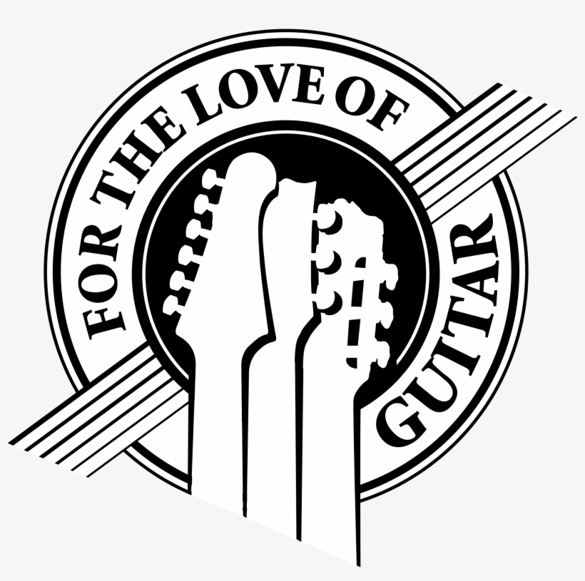 For The Love Of Guitar Logo Png Transparent - Love Of Guitar Logo, transparent png #2961926