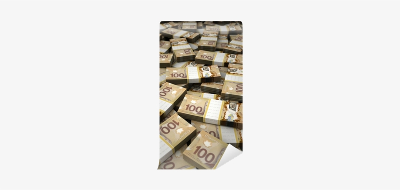 Piles Of Canadian Money, transparent png #2962516