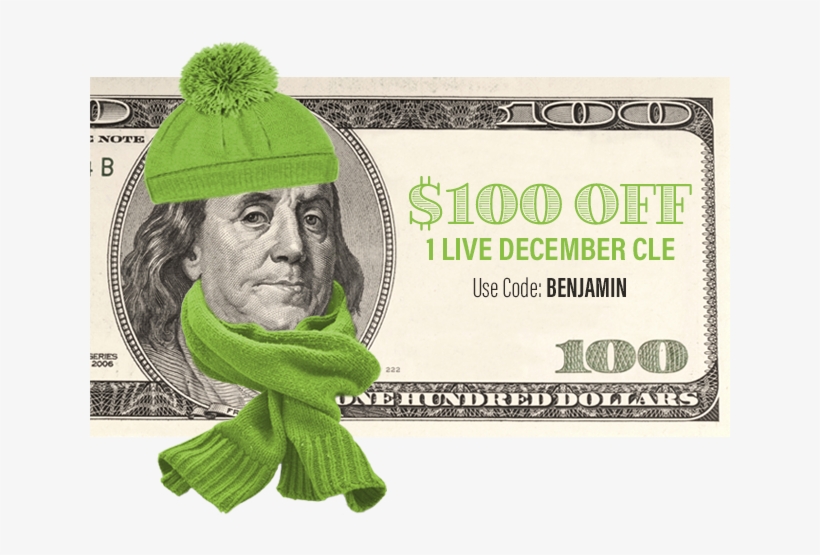 $100 Off One Live Event, Use Code - 100 Usd New Note, transparent png #2962919